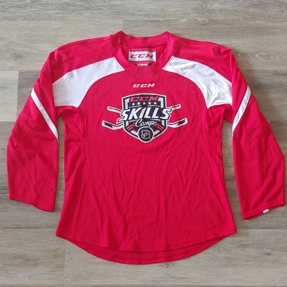CCM NHL Skills Camp Adult Hockey Jersey Red Size M